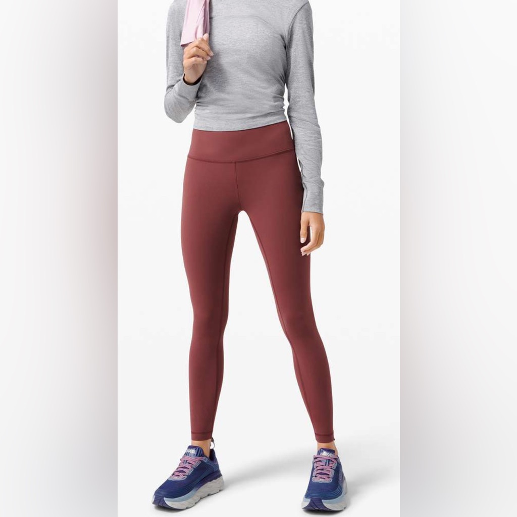 Lululemon Wunder Train Cropped - Savannah